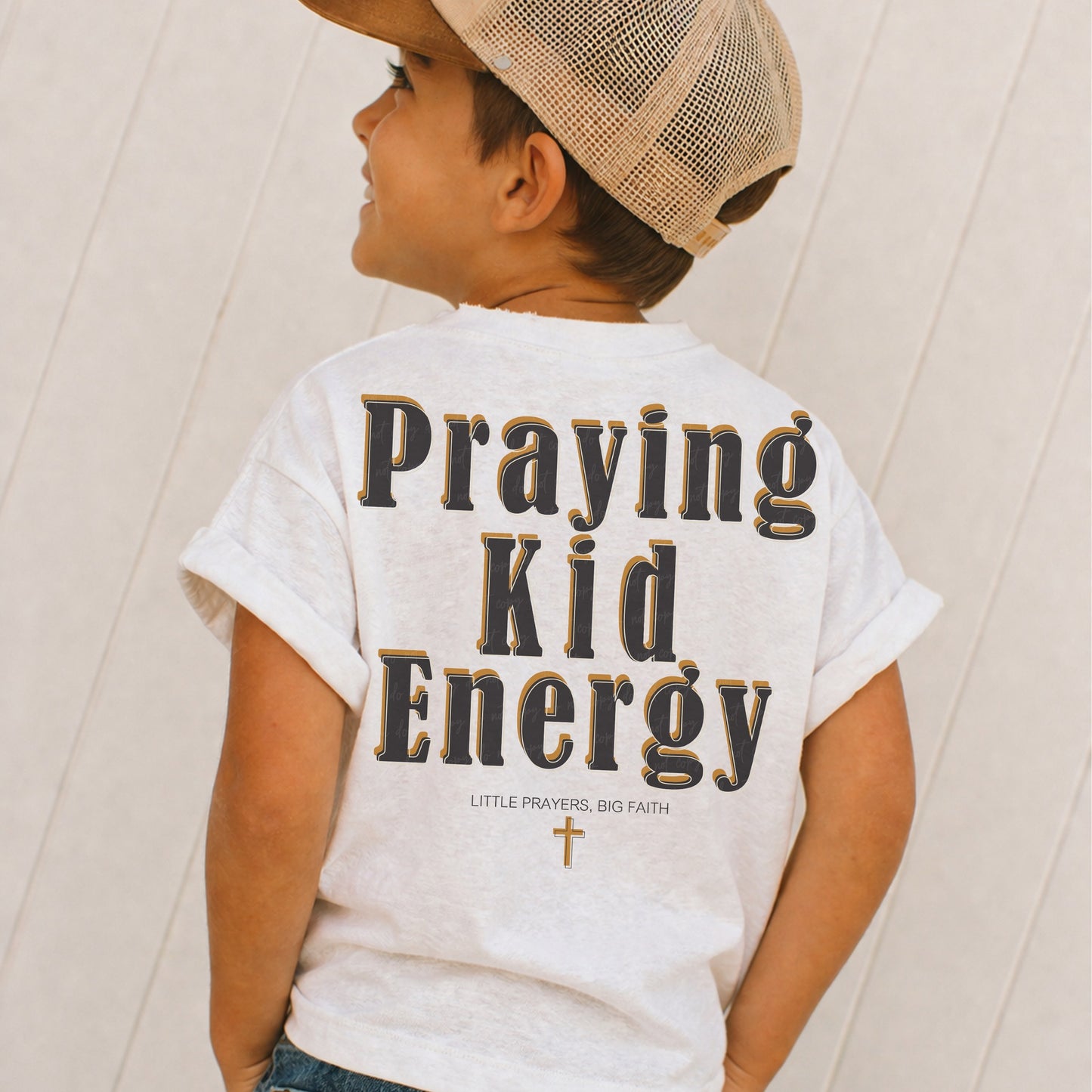 Praying Kid Energy