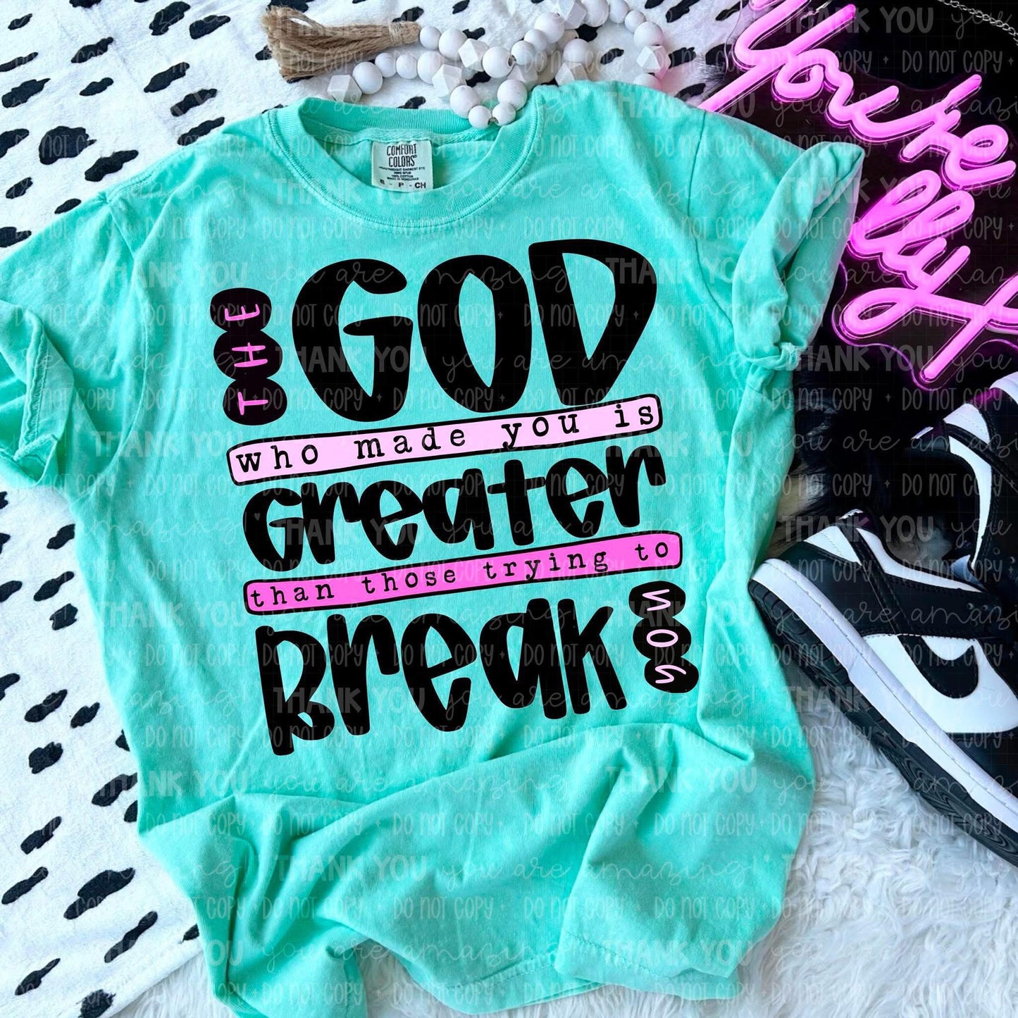 The God Who Made You Is Greater