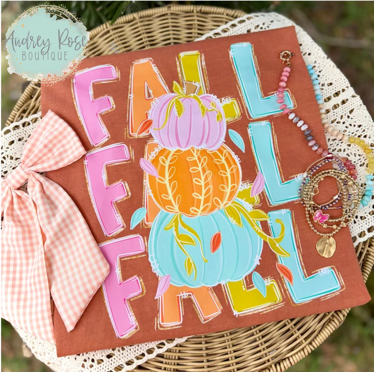 Stacked Pumpkin Fall
