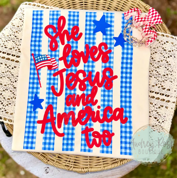 She Loves Jesus and America too