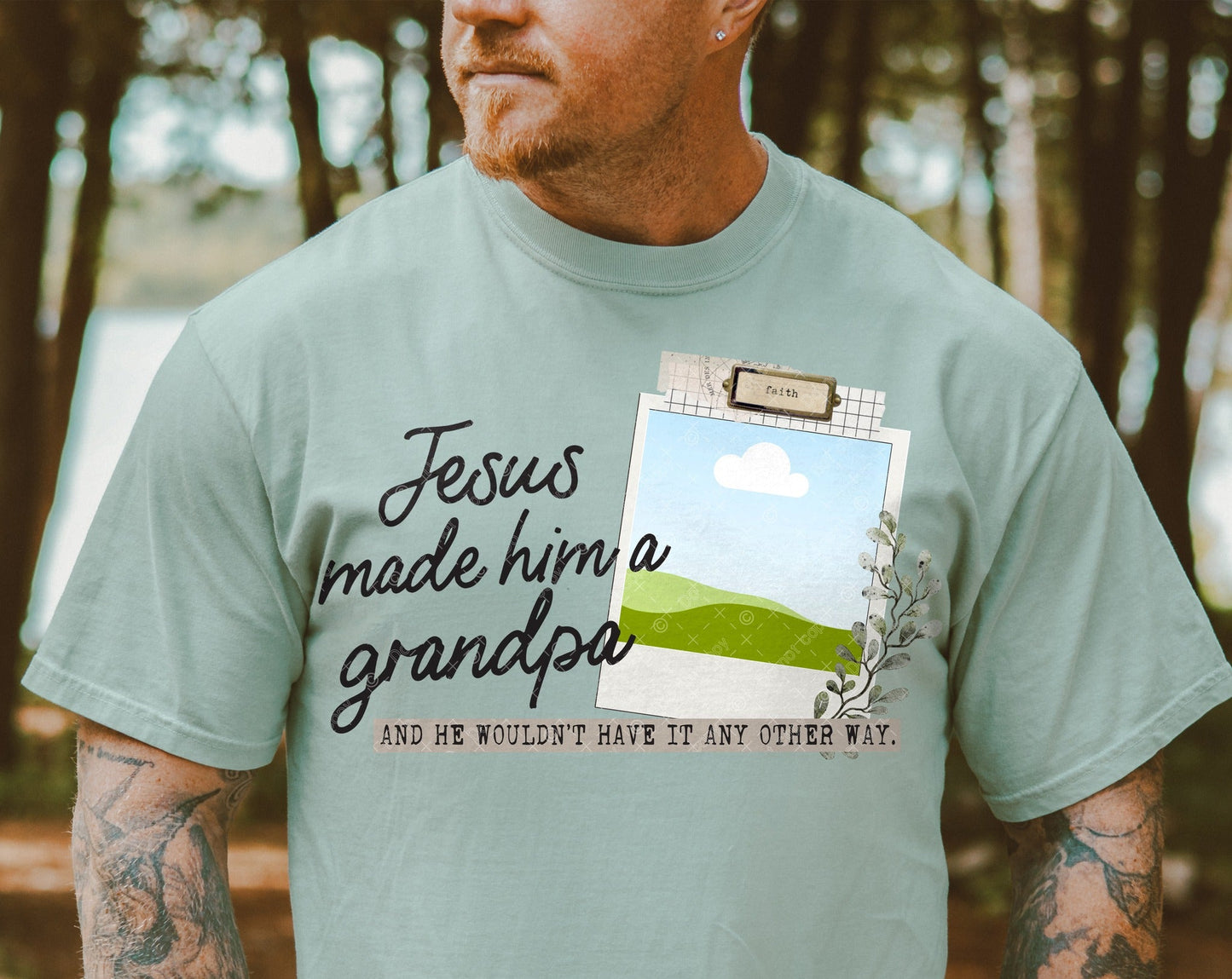 Jesus Made Him a Grandpa