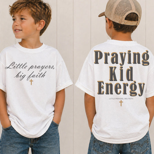 Praying Kid Energy