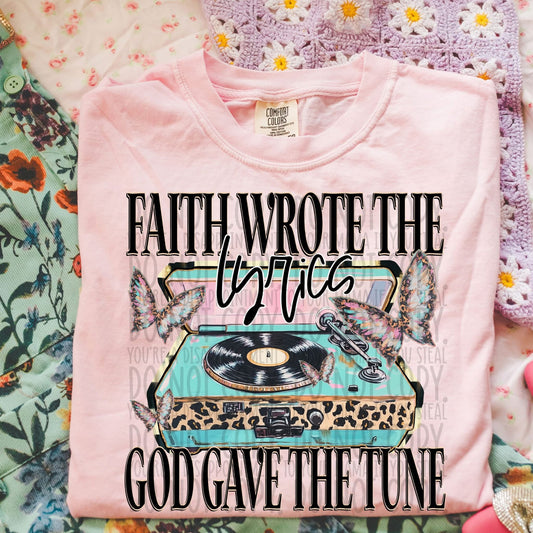 Faith Wrote The Lyrics