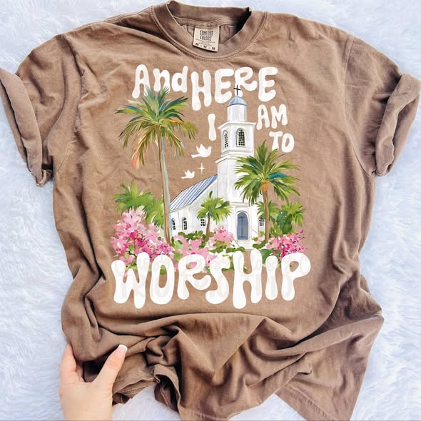 And here I am to worship