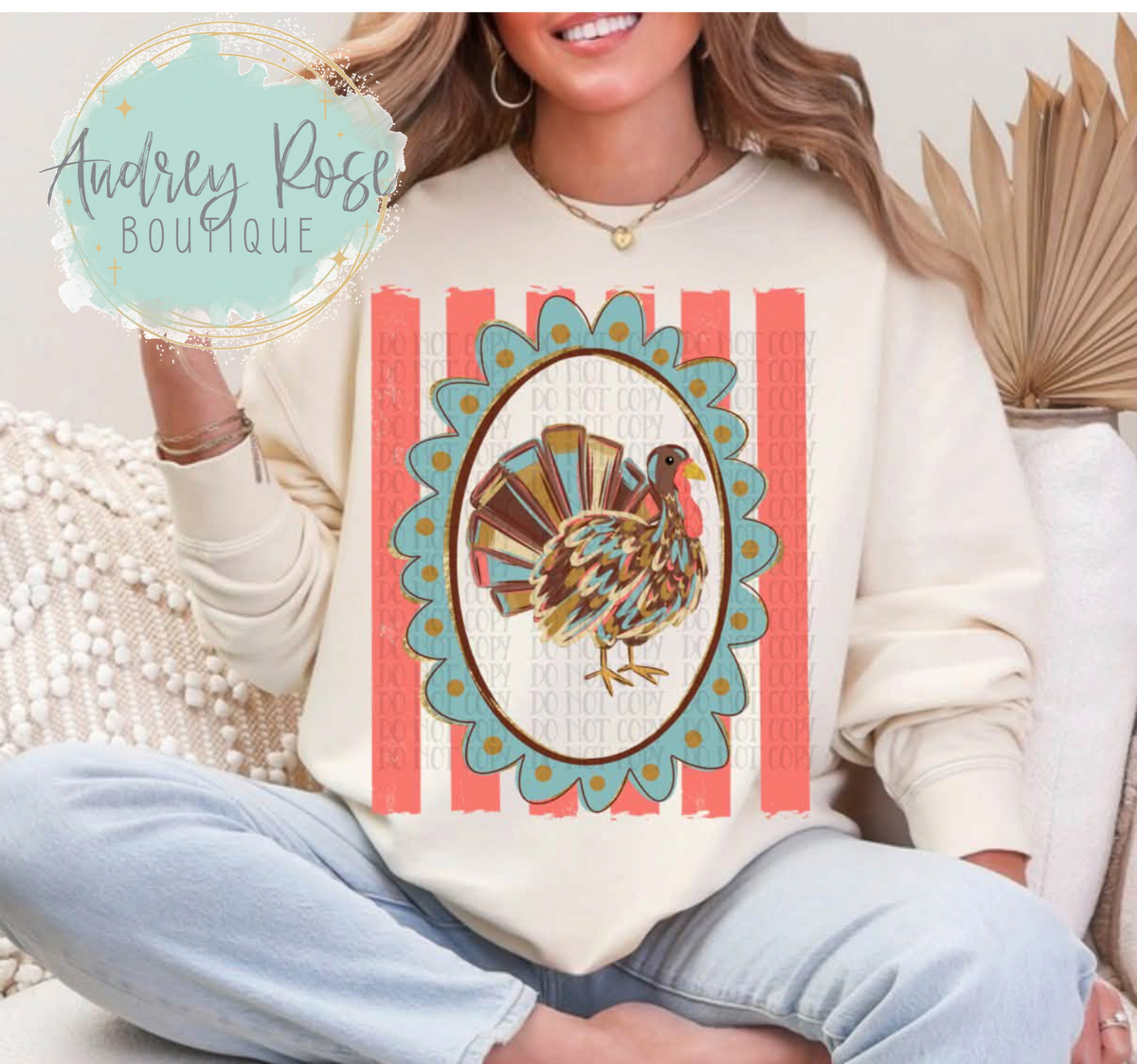 Preppy Turkey Frame