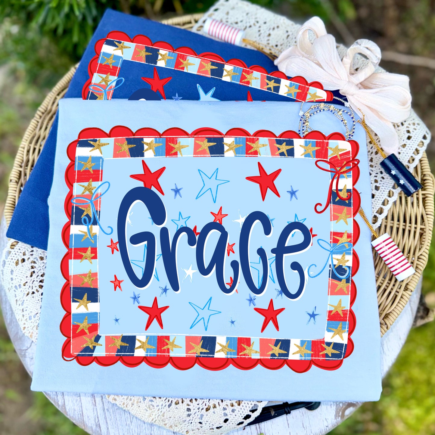 Custom Flag Frame