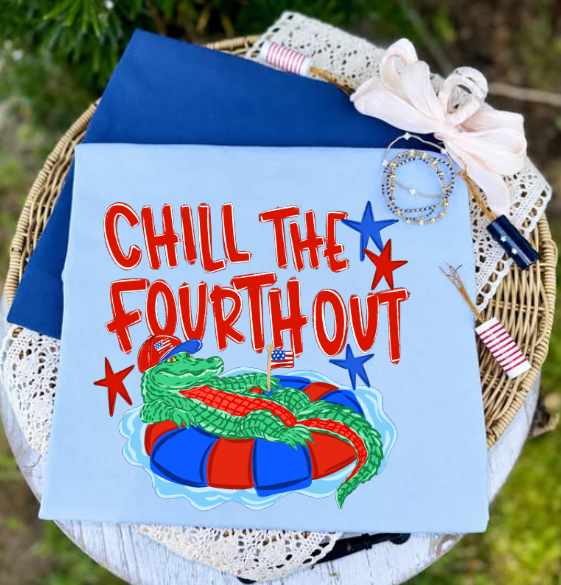 Gator Chill The Fourth Out With A Hat